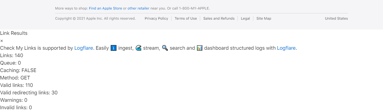 check my link on apple's site